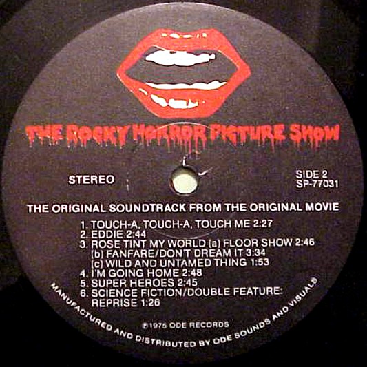 Various Artists-Soundtrack - The Rocky Horror Picture Show Exclusive LP  (Splatter) Color Vinyl